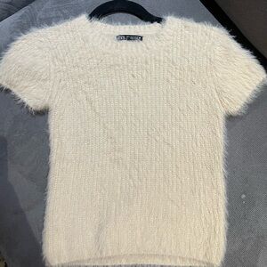 Fuzzy Crop Zara Top